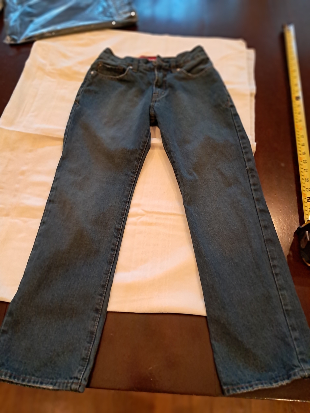 UNIONBAY Women's Straight-Leg Jeans in Dark Blue Denim